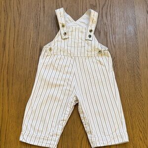 Jacadi Paris Striped Kids Overalls Size 12M
